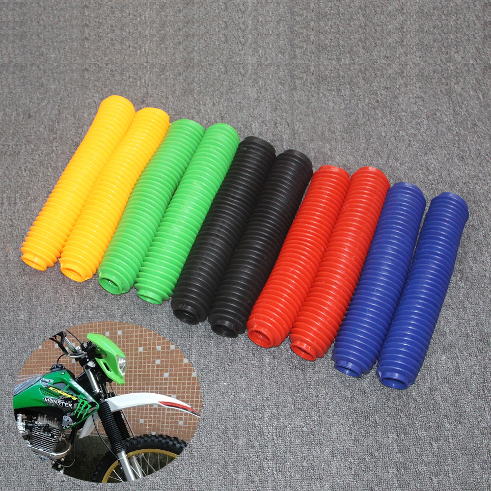 摩托车配件 越野车前叉避震防尘套 前减震保护罩 防尘橡胶套