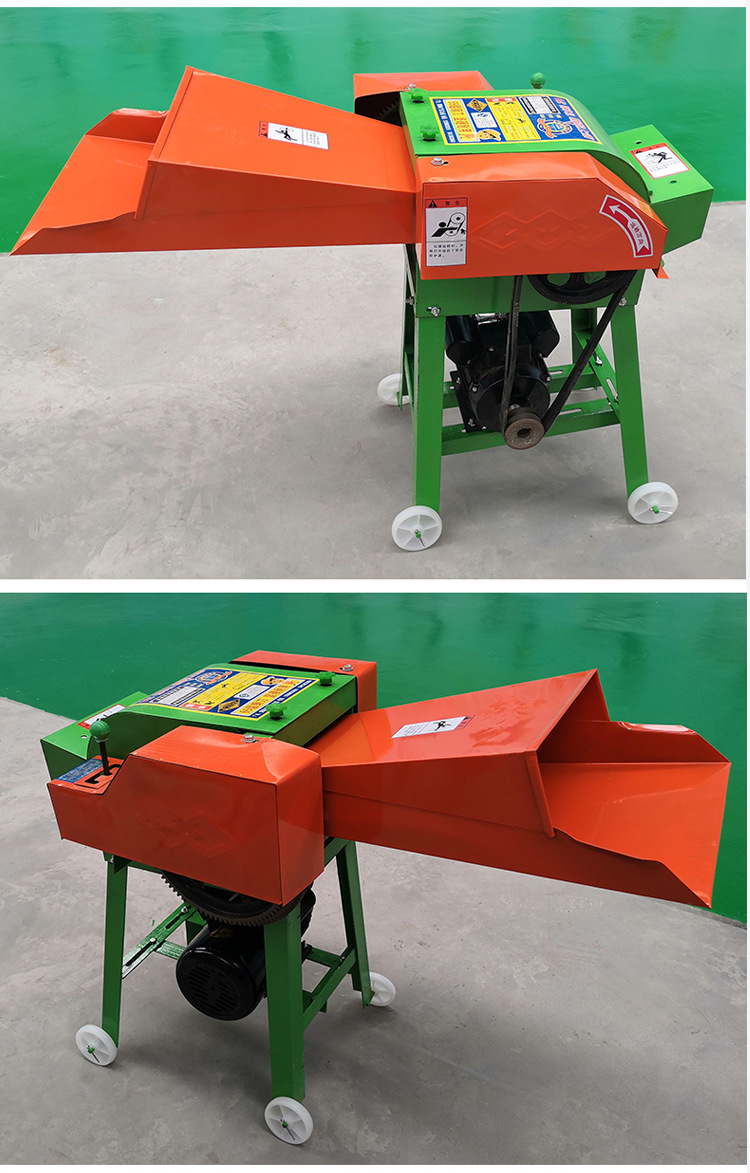 铡草机家用小型 玉米秸秆切草机饲料铡草机 牛羊养殖家用碎草机