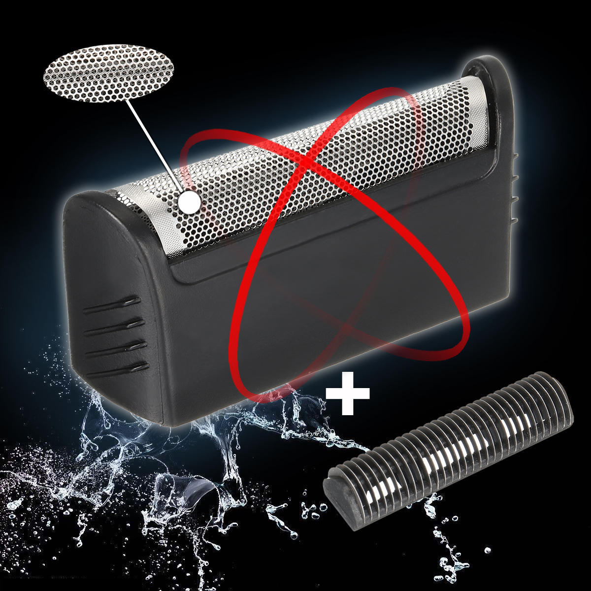 适用braun/博朗 596 剃须刀网膜网罩 1000/2000