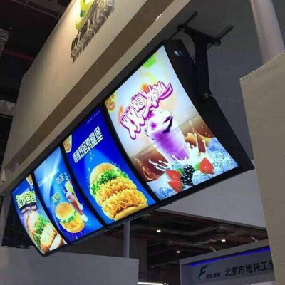 肯德基餐饮点餐灯led定做弧形灯箱广告牌箱奶茶汉堡单面价目表