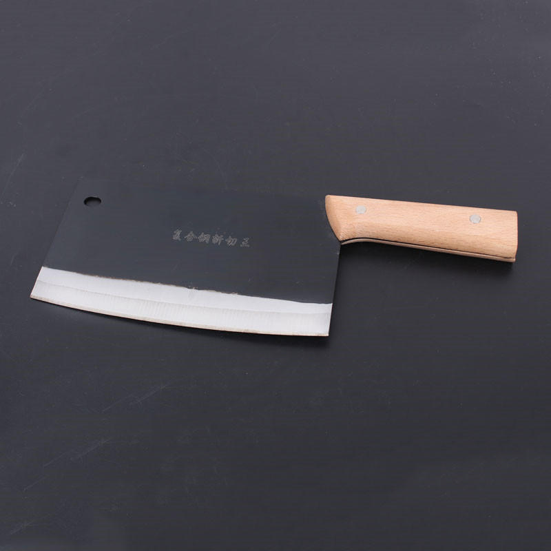 Factory Supply Boutique King Kitchen Knife Chef Knife Black Slice King Special Grinding-Free No. 3 Wooden Handle Kitchen