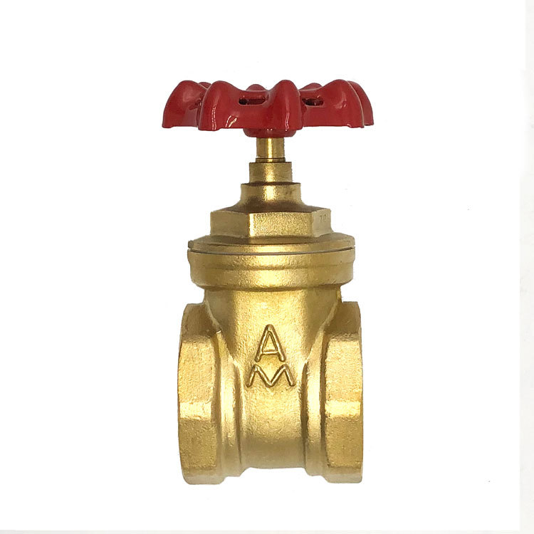 am埃美柯黄铜加厚内螺纹丝口闸阀169铜闸阀丝口闸阀水制管道开关