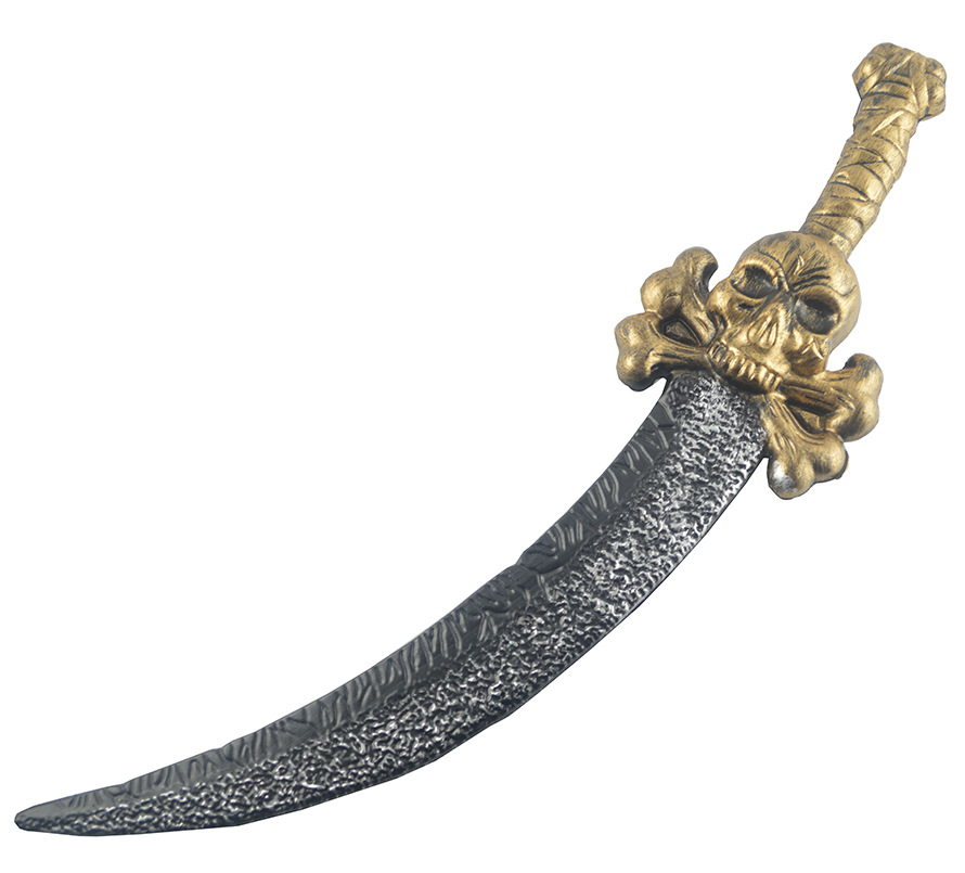 万圣节加勒比海盗刀仿真道具cos海盗角色装扮配件塑料大刀玩具刀