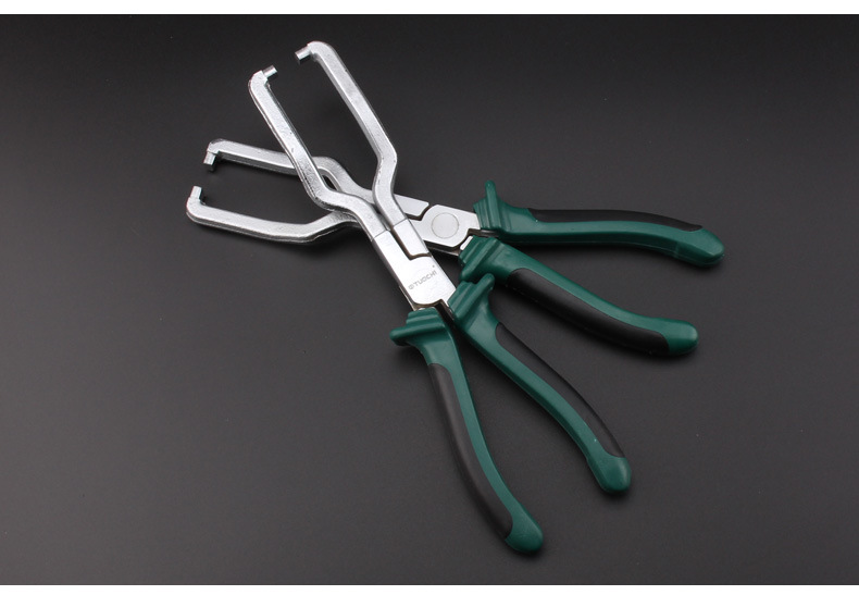 油管钳汽油滤清器卡钳汽车燃油管接头拆卸钳汽修工具尿素泵卡头钳