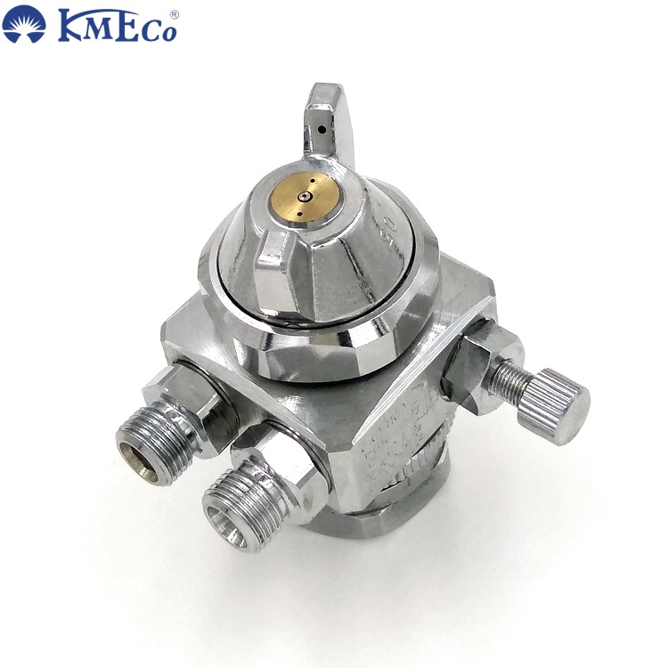 kmeco雾化喷嘴st-5气动自动喷头 防滴漏雾化喷嘴 松香喷雾喷嘴