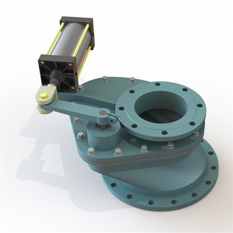 陶瓷旋转进料阀 气动进料阀 陶瓷进料阀 圆盘阀 旋摆阀 摆动阀