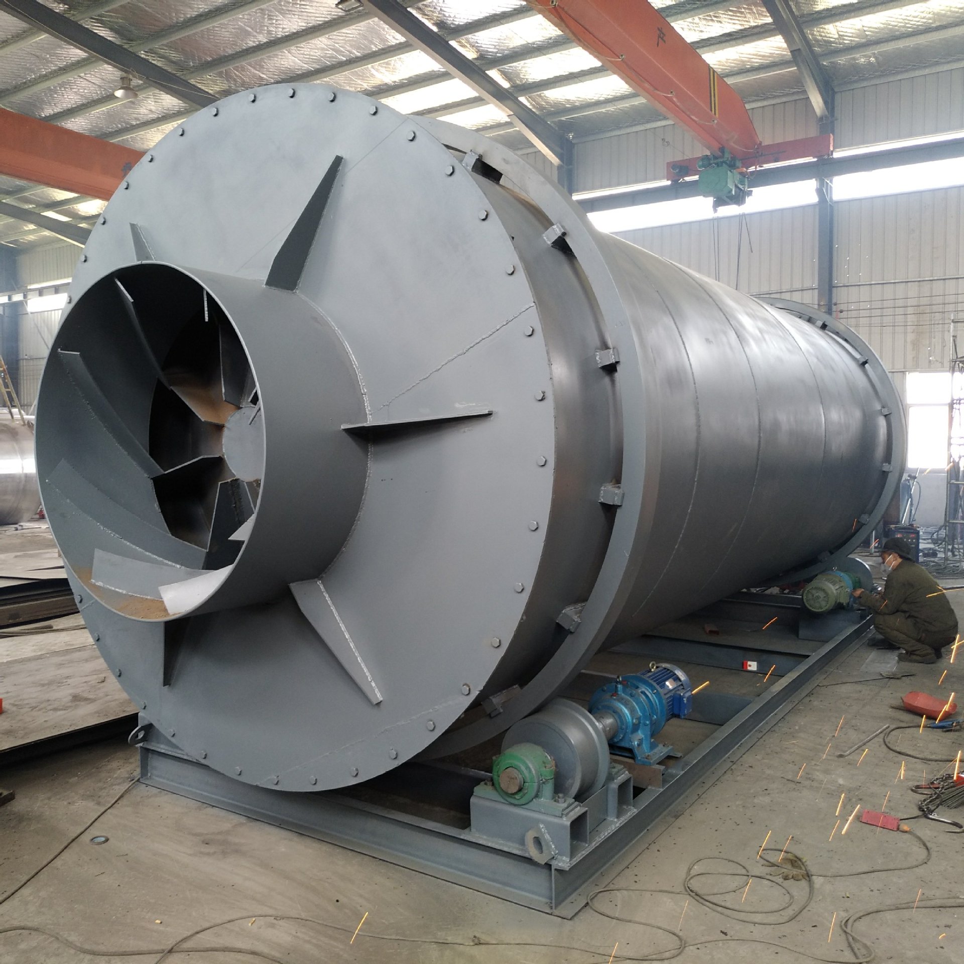 煤泥烘干机 沙子烘干机 矿粉烘干机 水渣烘干机  滚筒烘干机