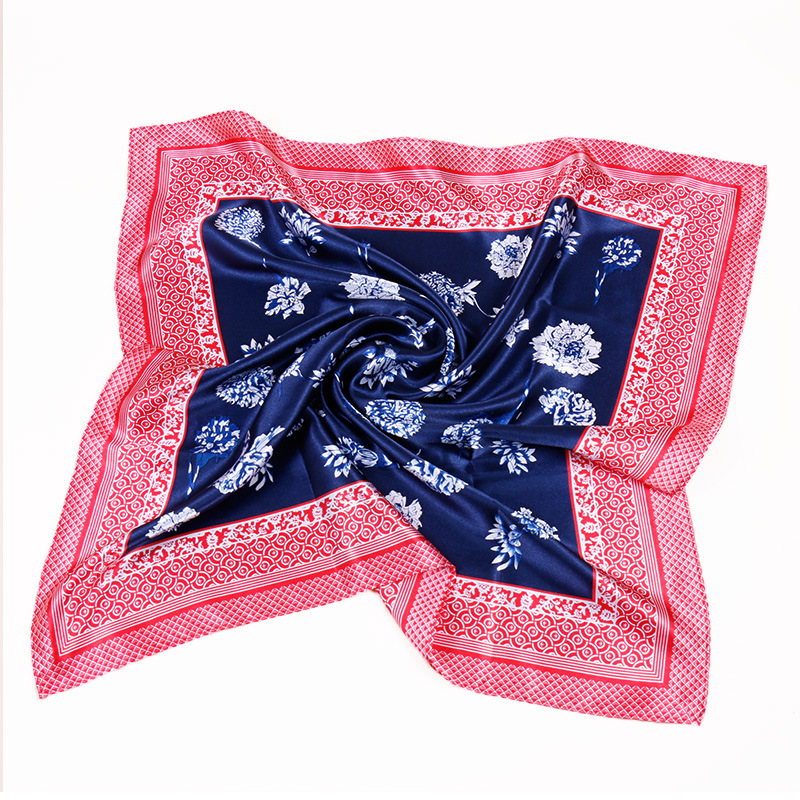 空乘空姐丝巾女小方巾东方航空制服配饰南方航空行政围巾 可开票