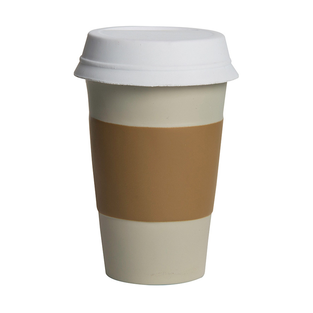 新品pu coffee cup pu 纸咖啡杯 礼品赠品 stress ball