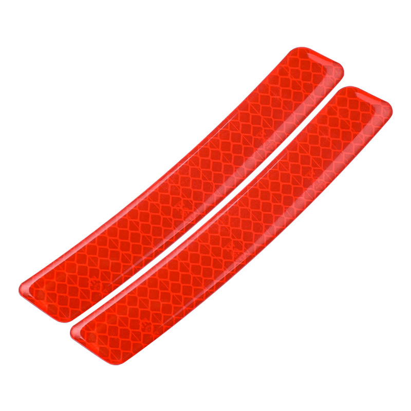 汽车反光车贴新款轮眉反光贴安全防碰撞贴钻石级反光膜警示贴