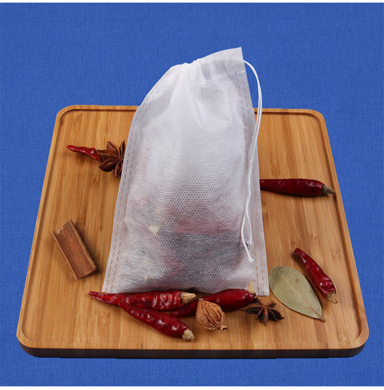 100个10*15cm煎药袋茶包袋佐料包香料袋隔渣袋煲汤袋泡茶袋过滤袋