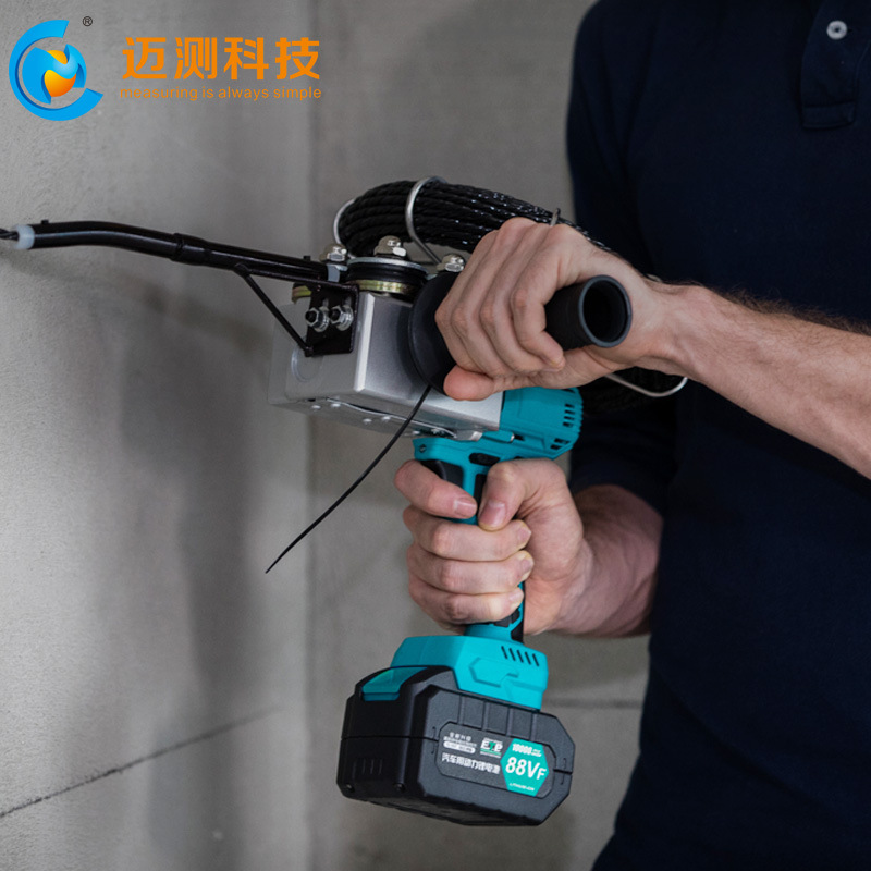 迈测穿线机mc8008锂电全自动穿线装修暗线穿管器引线拉线机