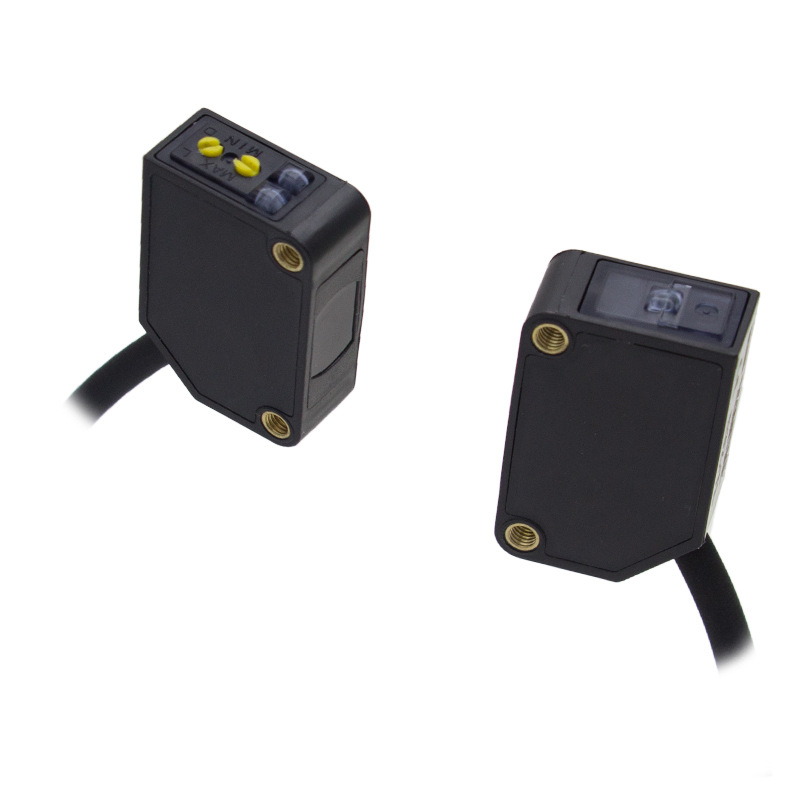 方型红外线感应探测器对射型光眼传感器e3z-t61对射式光电开关