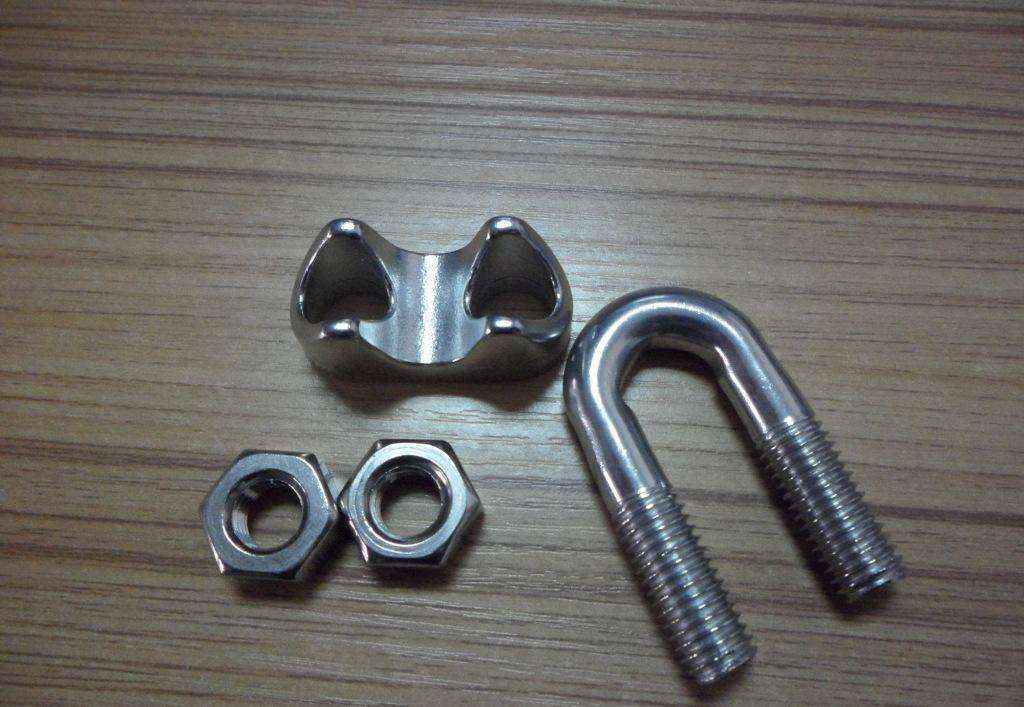 广西油丝绳线卡钢丝线夹钢丝绳卡 起重线卡夹子 钢丝绳夹头