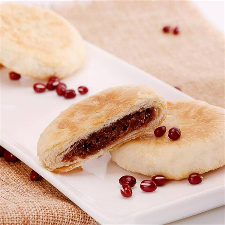 奥昆速冻红豆饼 35g*280个整箱 冷冻半成品 烘烤即食