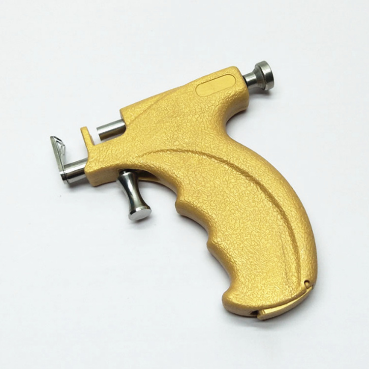 外贸热销打耳洞枪耳钉枪 无痛穿耳器 打耳洞专用穿孔枪 工具器材