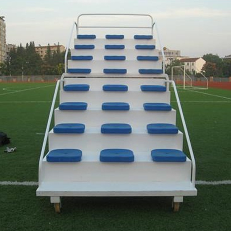 体育场田径场地看台座椅可伸缩终点裁判台 计时台 27 18 座可移动