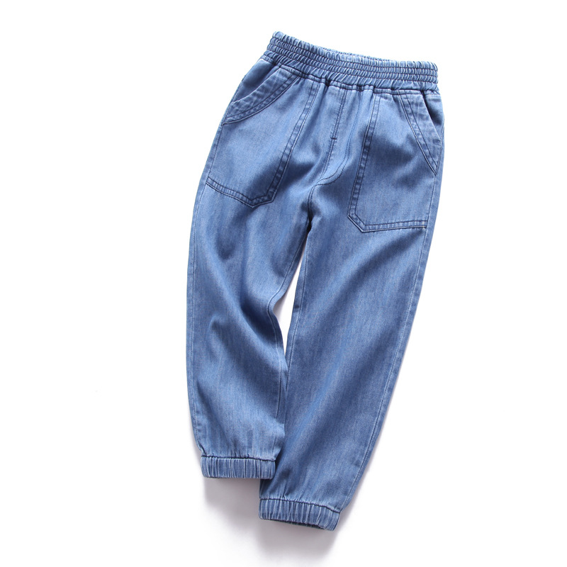 2022 Spring/Summer Children's Anti-Mosquito Pants Thin Crawler One Piece Dropshipping Boys' Jeans Babies' Trousers Girls' Crawler