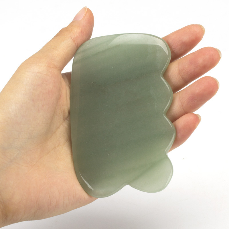 厂家直销接受odm/oem定制 玉石刮痧板 波浪形刮痧板 按摩刮痧