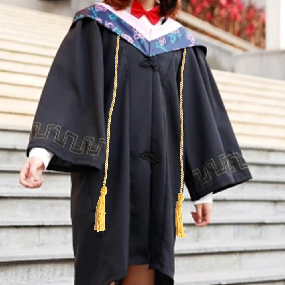 批发金色博士毕业流苏 毕业荣誉绳服装帽吊穗 绳子学士帽毕业流苏