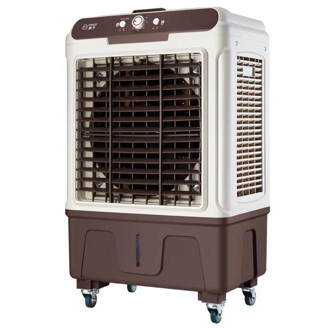 扬子工厂商用移动工业冷风机水空调扇水帘蒸发式降温水冷风扇