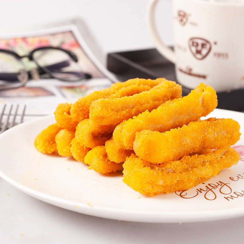 黄金鸡肉条 藤椒味 调味鸡肉无骨鸡柳肉条油炸小吃 800克*10包/件