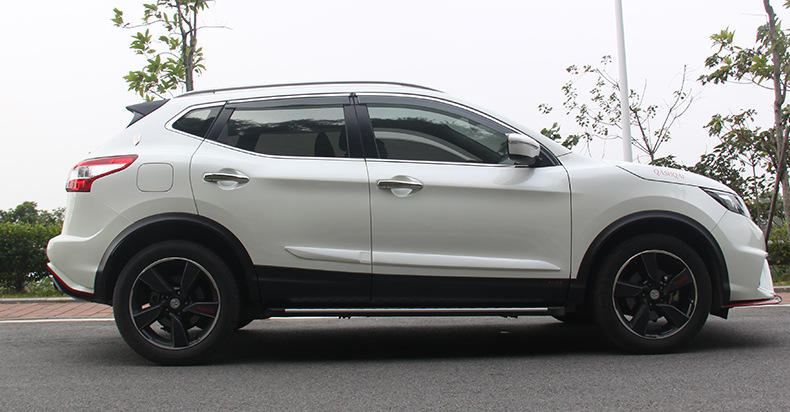 适用于日产15款逍客北风之神大包围 pp改装汽车前后保险杠大包围