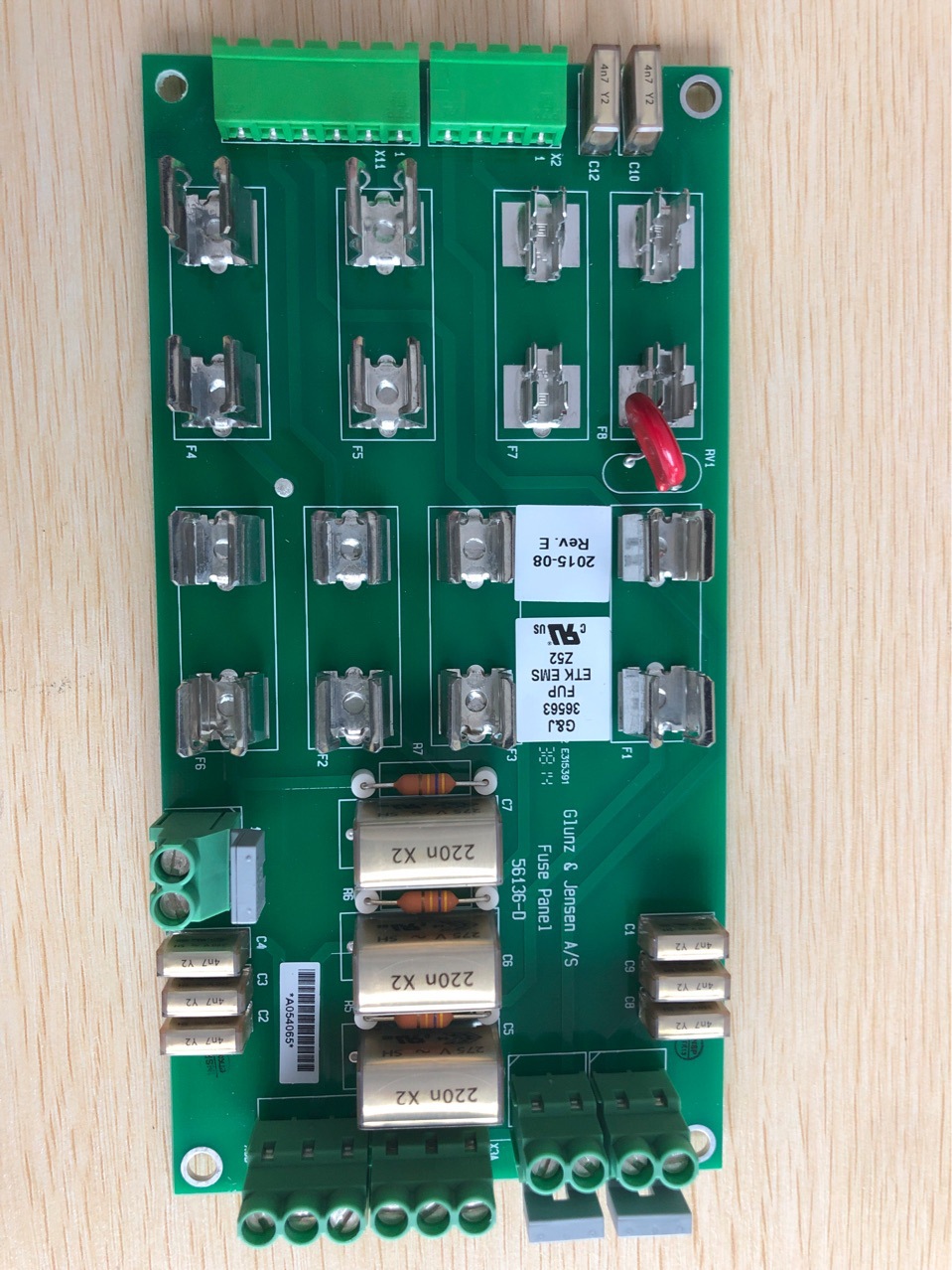 glunz&jensen fup/36563古龙颜冲片机保险丝板