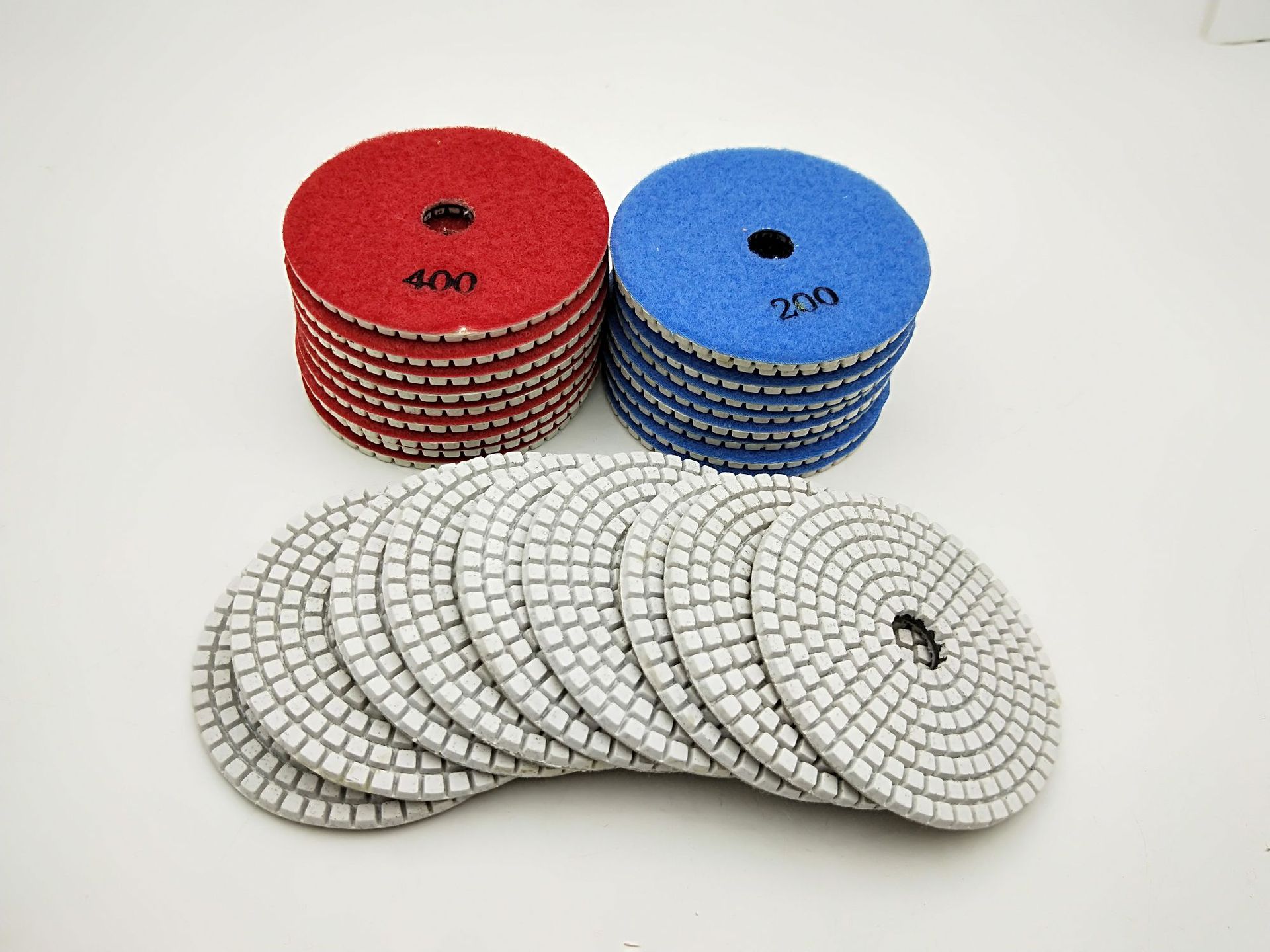 厂家直销批发水磨3寸4寸大理石抛光片石材打磨片翻新片