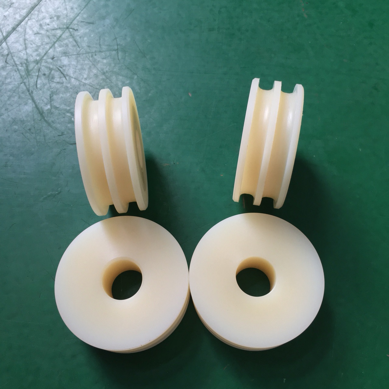 厂家直供双槽多槽尼龙滑轮 mc尼龙滚轮 耐磨塑料导向轮量大从优