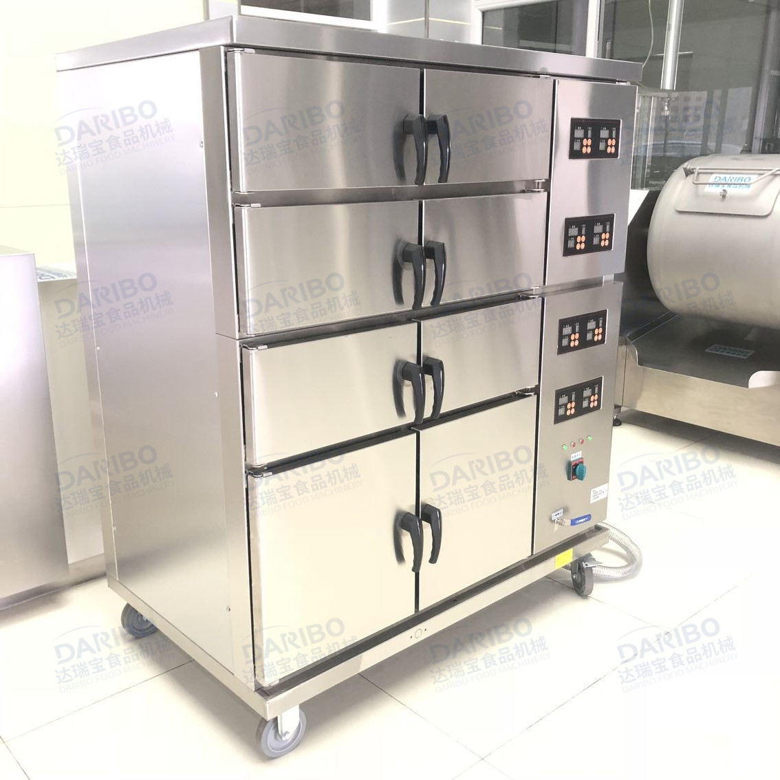 l连锁店用西厨蒸柜大功率 8门蒸海鲜菜柜 炖椰子汤炉柜 蒸盅汤柜