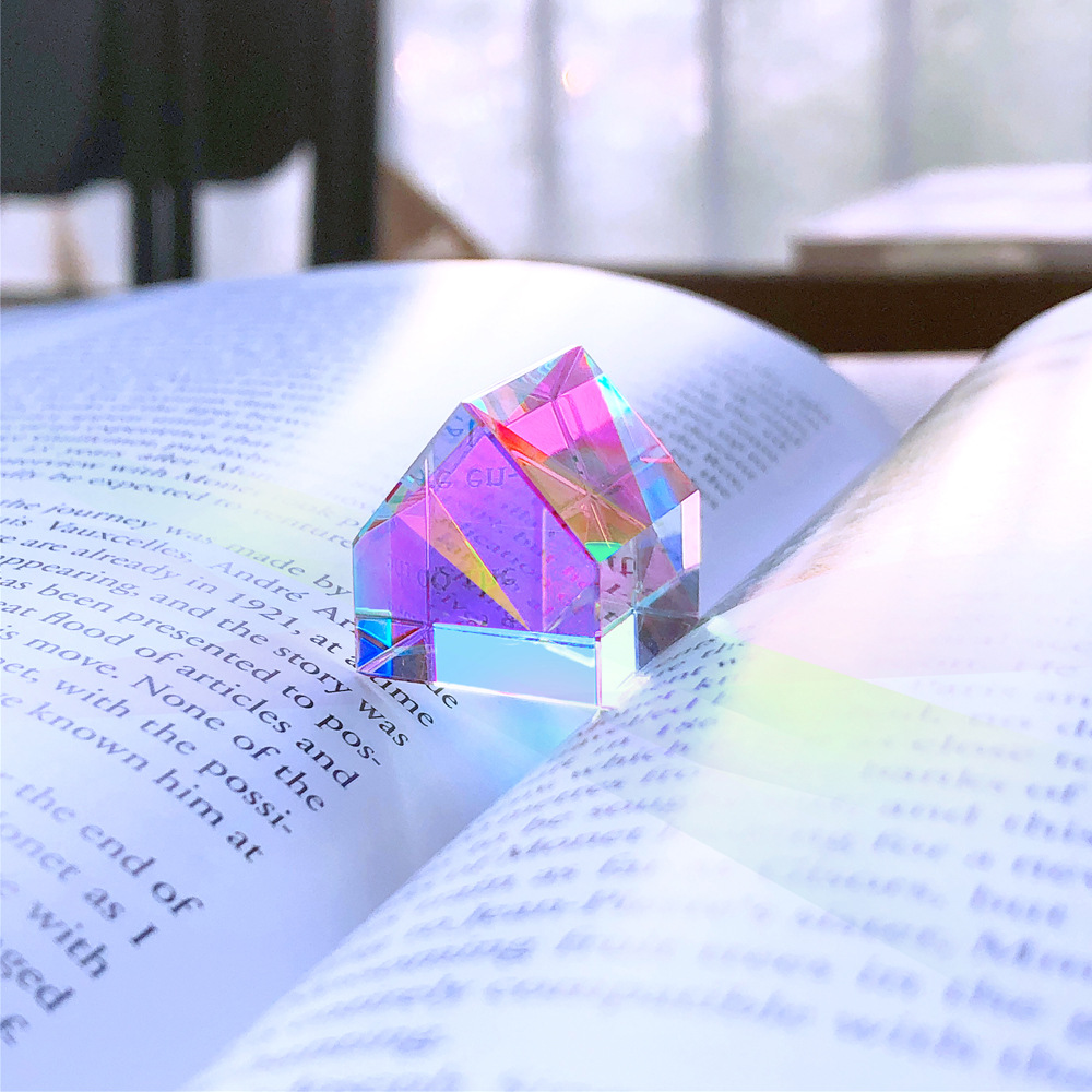 光之立方金字塔多面棱镜各种不规则合色棱镜分光棱镜玻璃批发定制