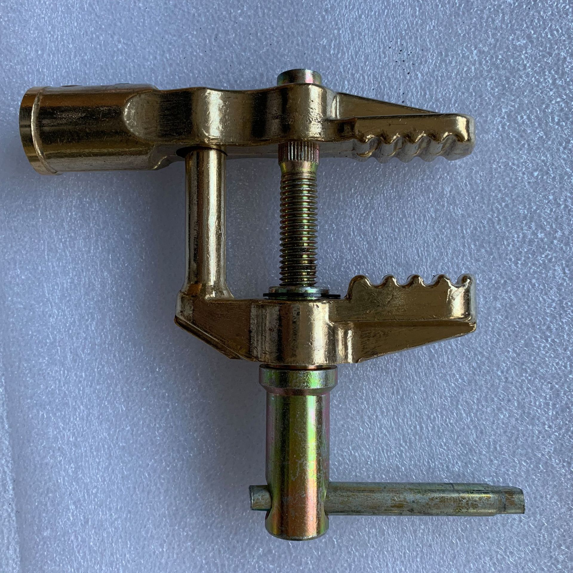 c型地线夹y600 焊机黄铜接地夹 大电流用600a 焊接配件无锡维尔丁