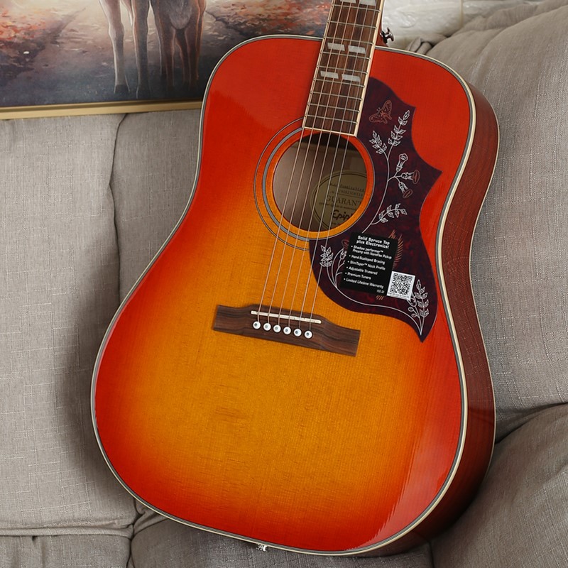 epiphone易普锋民谣单板木吉他41寸epi吉它鸽子gibson蜂鸟电箱