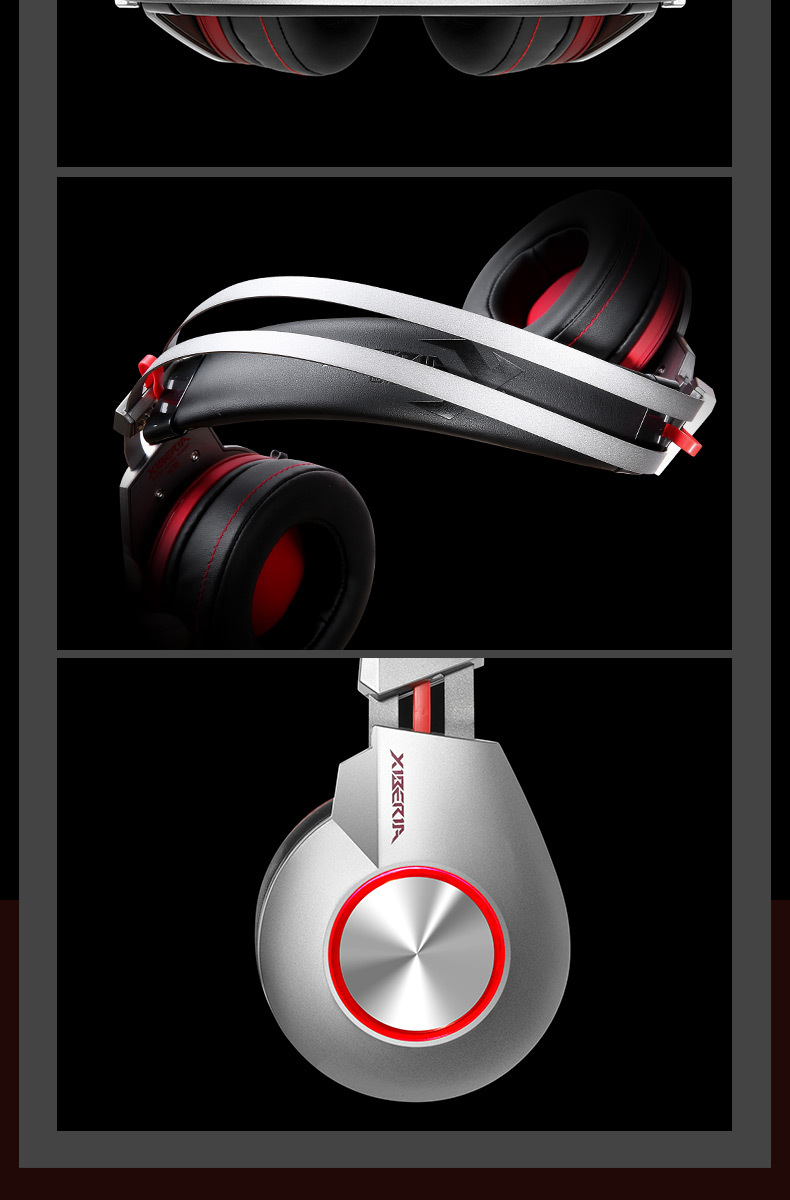 西伯利亚 k5 头戴式音乐游戏耳机吃鸡电竞耳麦重低音7.1厂家批发