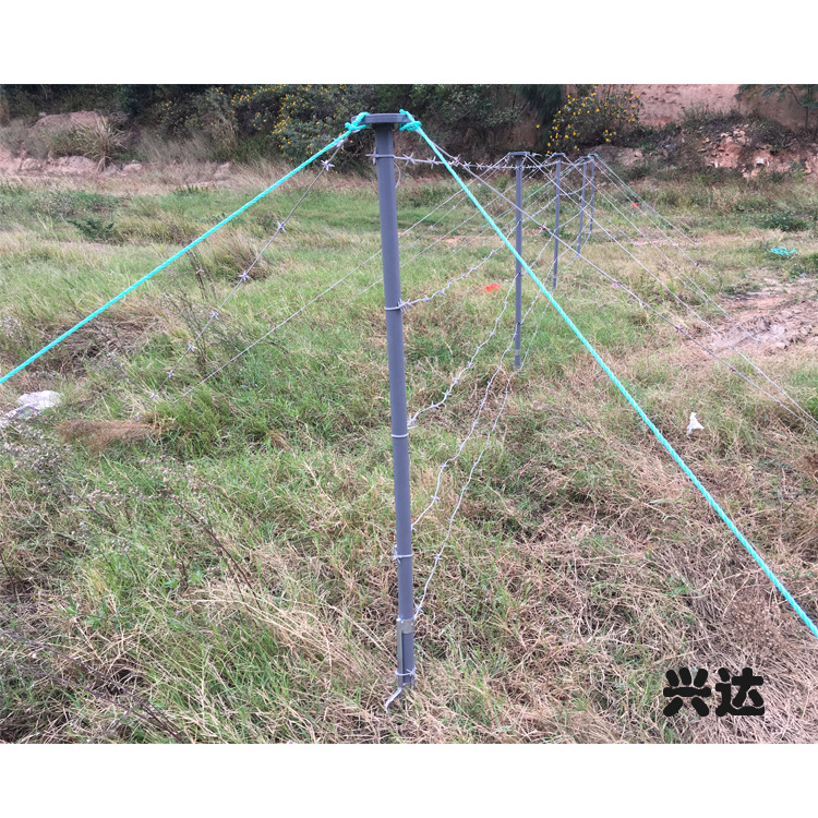 英腾体育厂家直销野外训练模拟一列桩铁丝网后勤作训器材教学用具