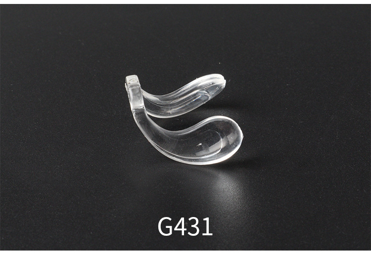 舒适包硅胶连体马鞍托叶软鼻托防痕迹鼻托100付每包 柔软舒适