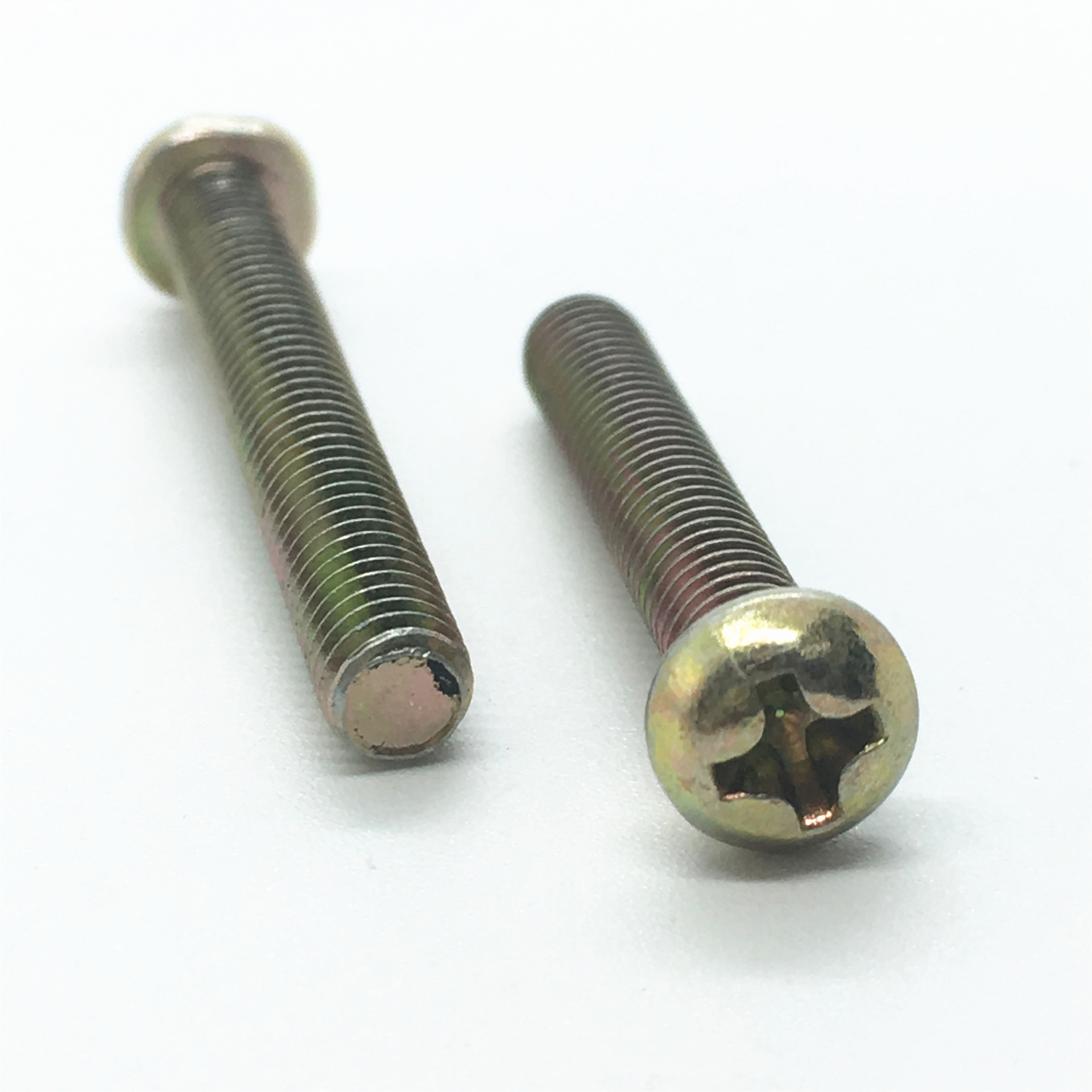 gb818 十字槽盘头螺钉 圆头组合机牙机螺钉 圆头机螺丝 盘头机丝