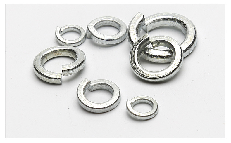 镀锌弹垫弹簧垫圈弹簧垫片开口垫圈弹圈m3m4m5m6m8m10m12m16-m30