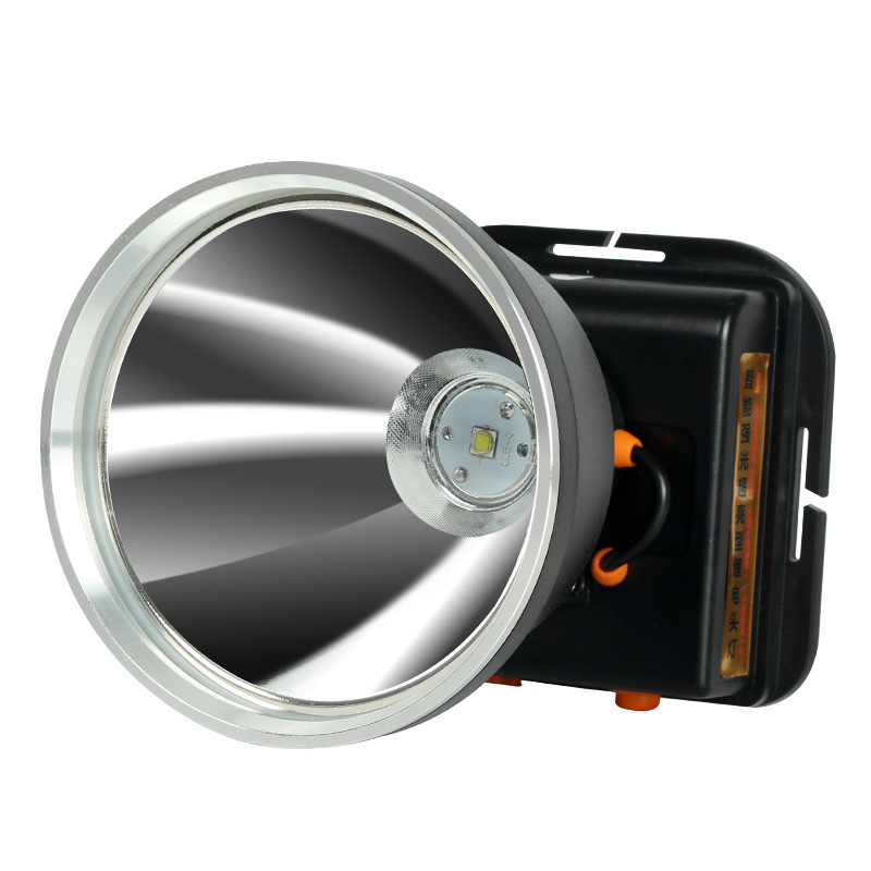 3锂电持久续航t80灯珠强光远射大光斑led头戴式头灯双层灯杯黑