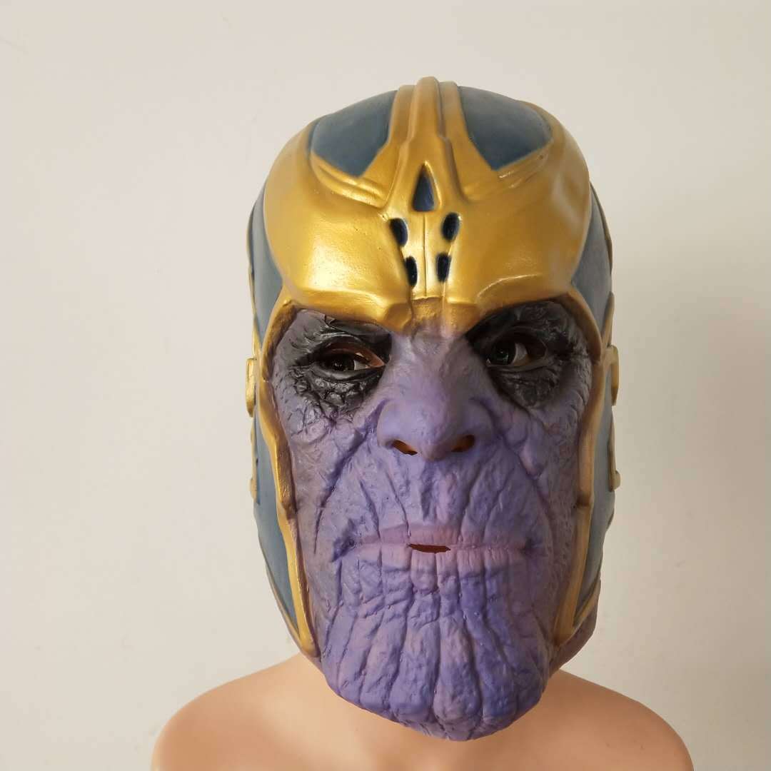 漫威影视主题 灭霸乳胶面具cos复仇者联盟系列 各种舞会表演道具