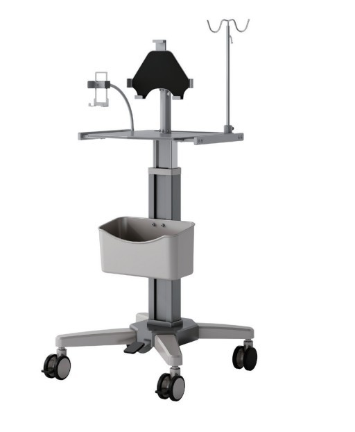 0成交4台医用简易查房车 医院护理新款移动查房车 abs升