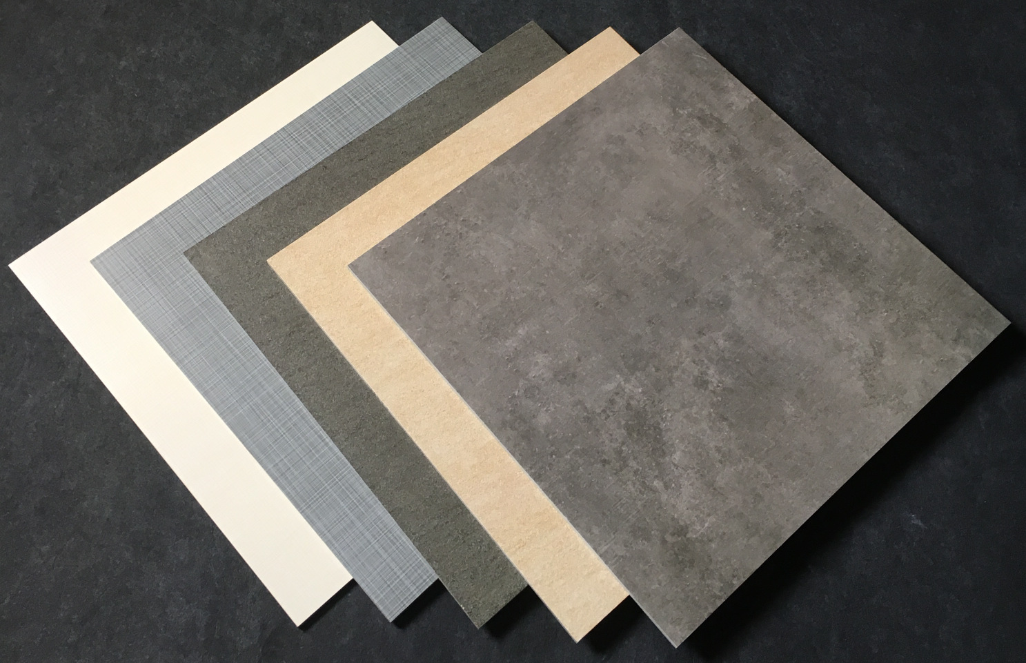 卧室客厅瓷砖 布纹仿古砖水泥灰地砖600*600 防滑地板砖600600