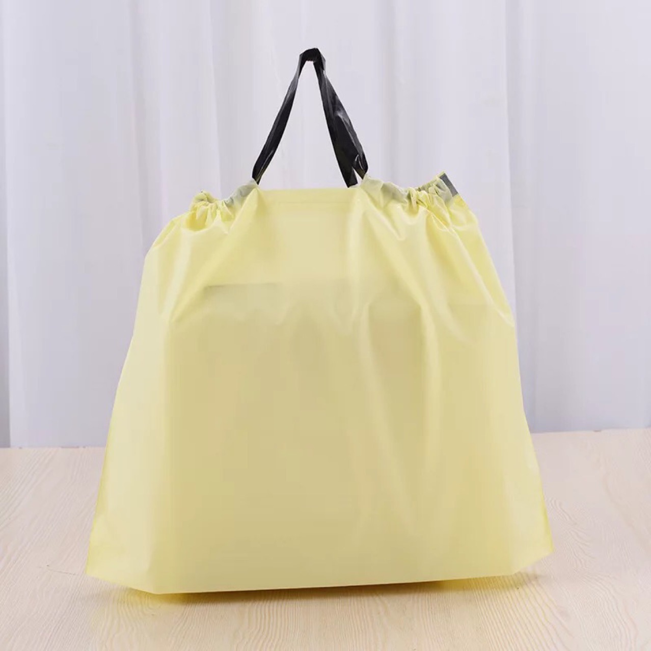 热卖eva彩色磨砂服装束口袋外卖塑料袋童装衣服礼品包装袋可定制