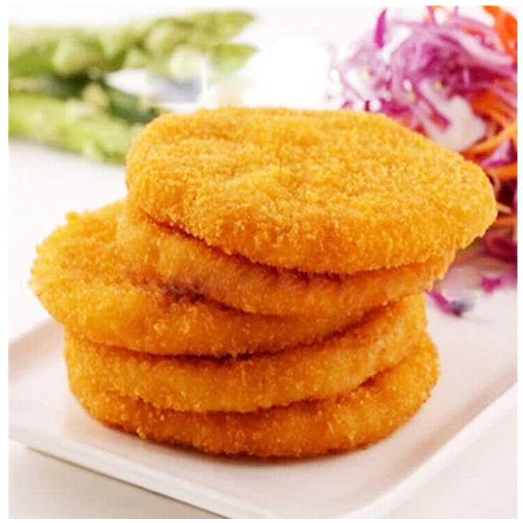 元盛香酥牛肉汉堡饼2.2kg牛肉饼 手抓牛肉饼 西餐厅奶茶店专用