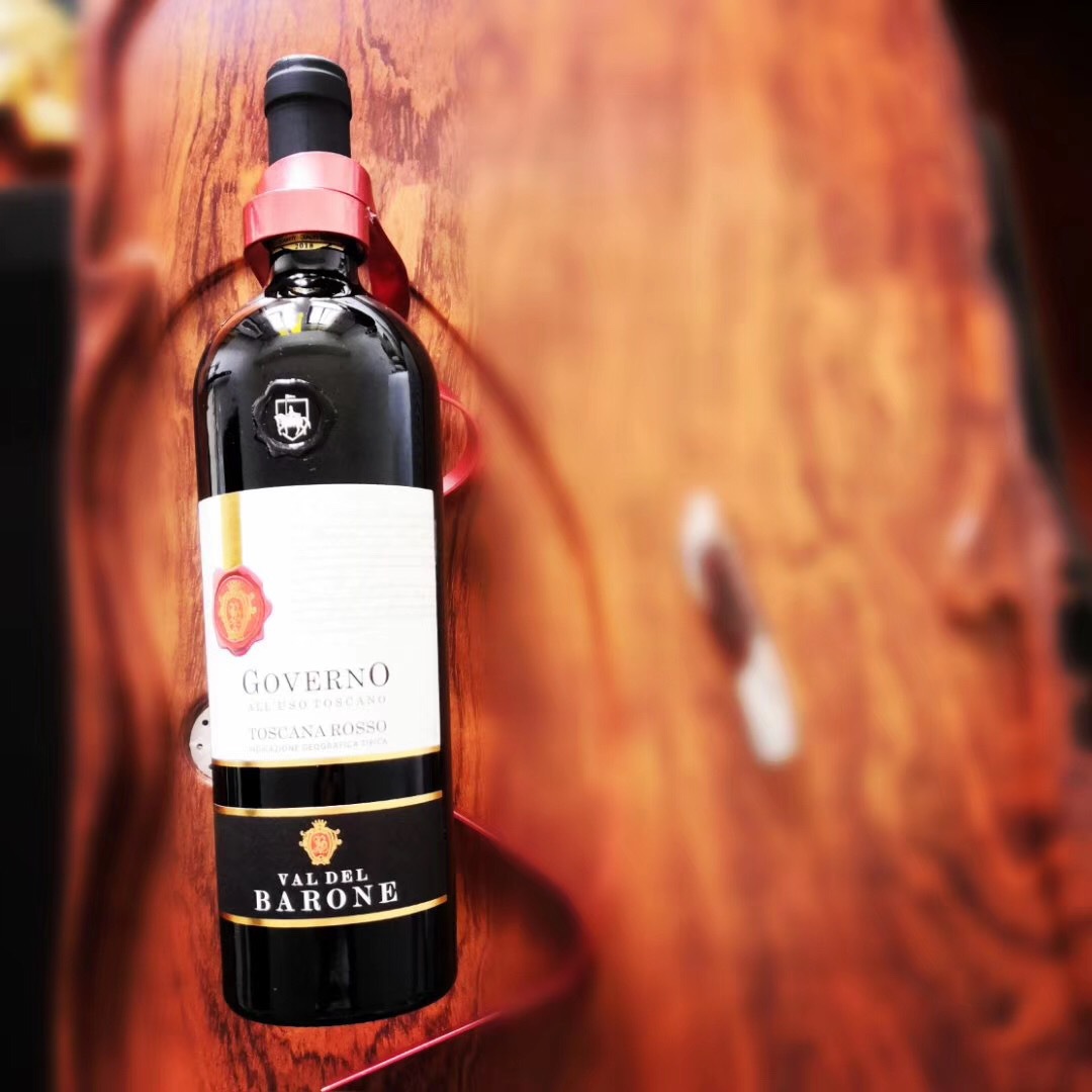 意大利男爵部落governo barone超级托斯卡纳 98 分葡萄酒