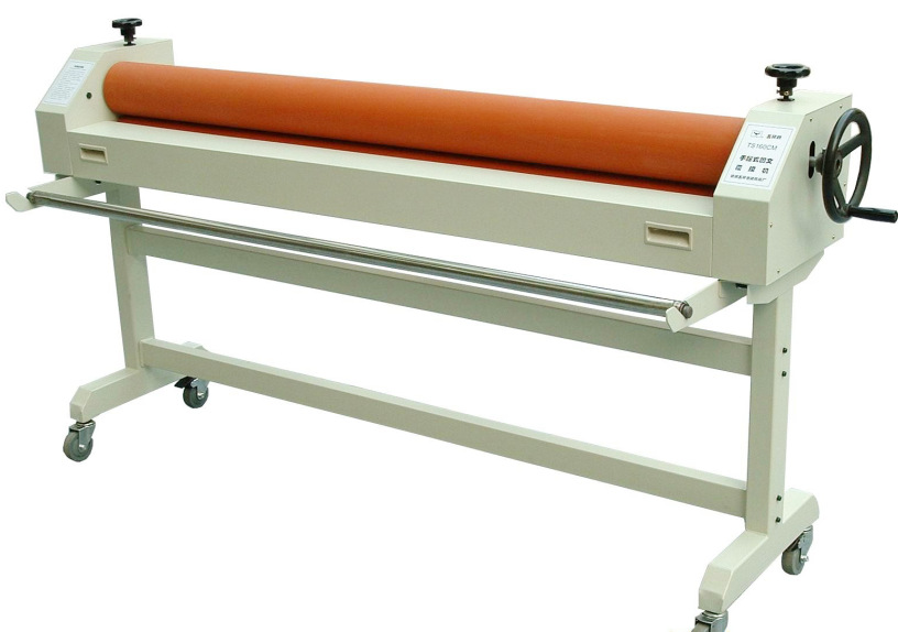 冷裱机手动冷裱覆膜机压膜机1600写真覆膜机1.6米手摇式覆膜机