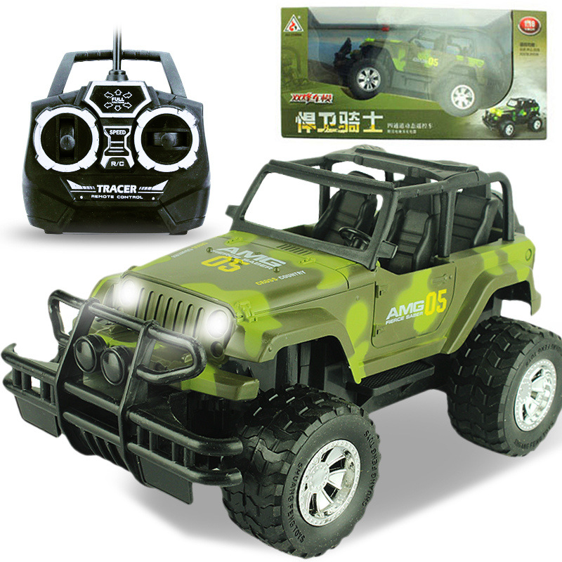 遥控越野车充电摇控车儿童玩具汽车电动男生玩具车礼物批发代发
