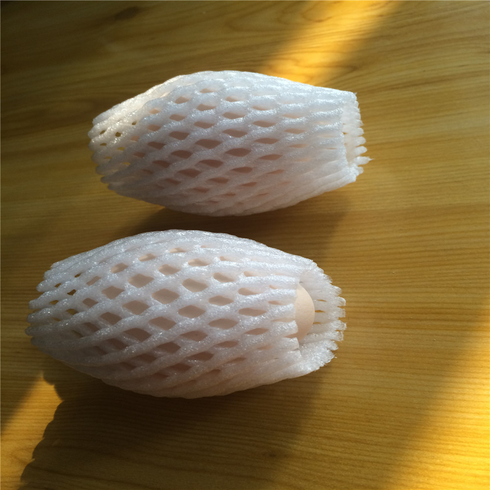 【现货】草莓网套 鸡蛋泡沫包装网套 小白杏保护网套 水果泡沫套