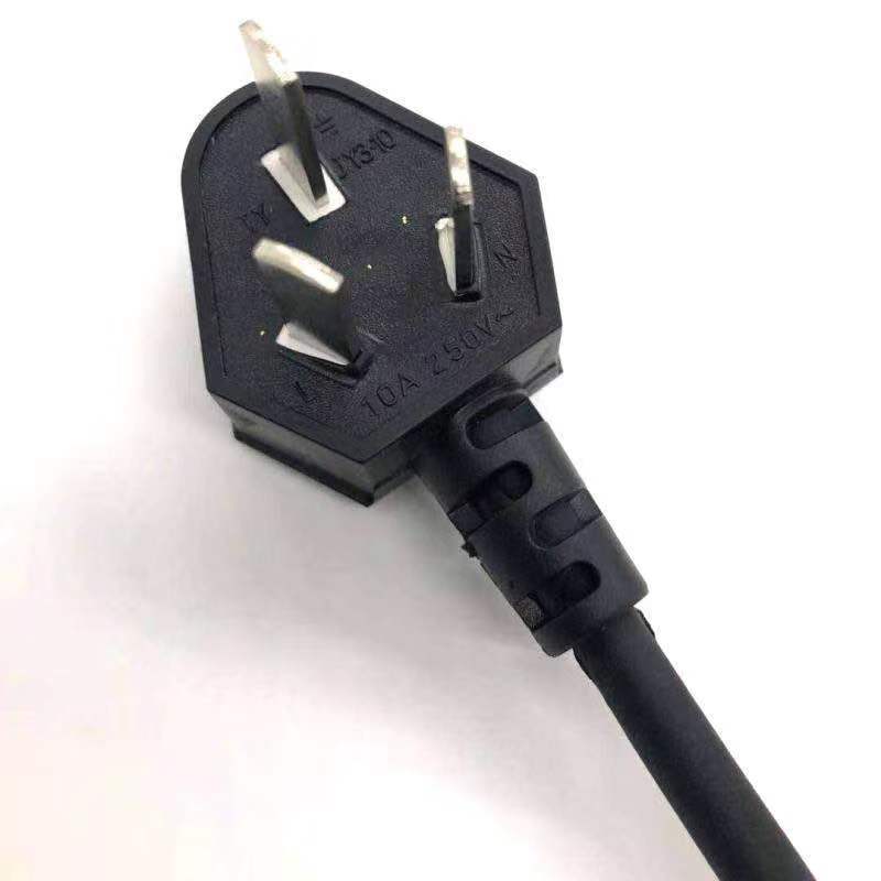 国标二插大功率延长线 三角插头落地扇电磁炉电吹风延长线插头线